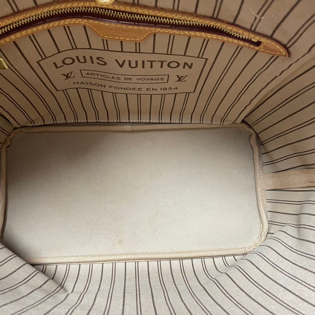 Louis Vuitton Monogram Neverfull MM Tote Bag 2014
