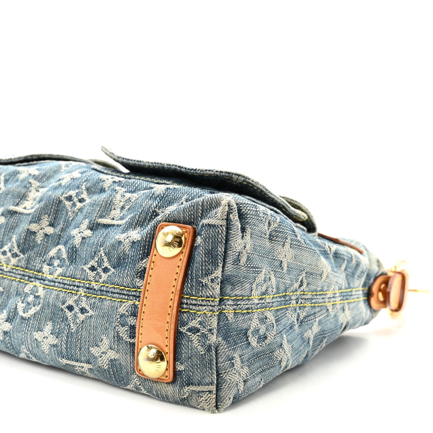 Monogram Denim Baggy PM Blue
