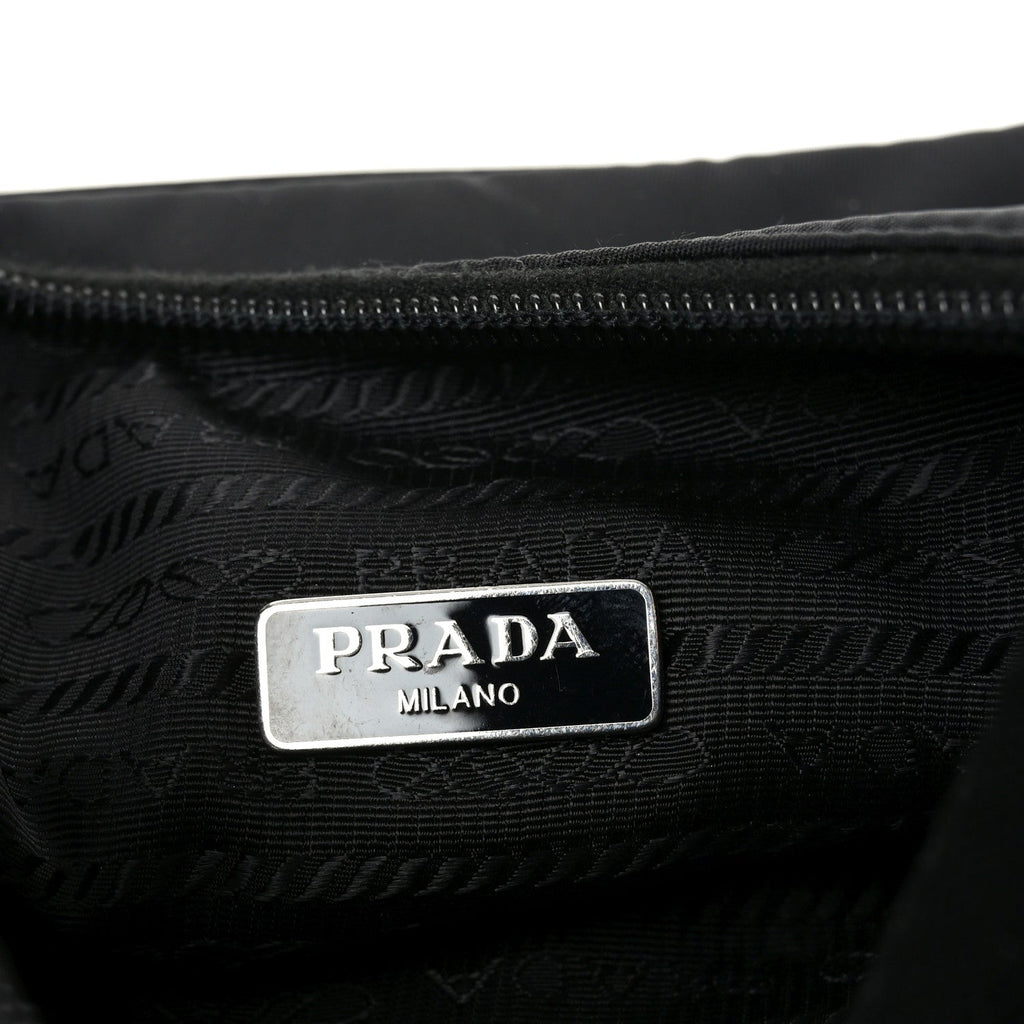 Tessuto Nylon Mini Re-Edition 2000 Bag Black