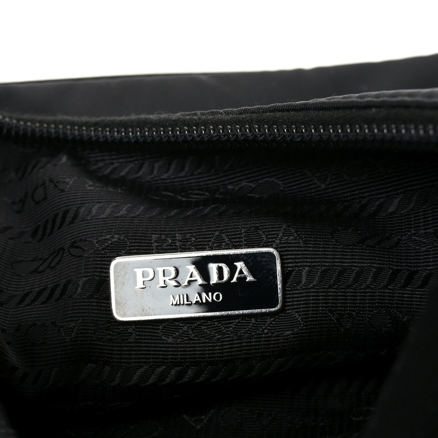 Tessuto Nylon Mini Re-Edition 2000 Bag Black