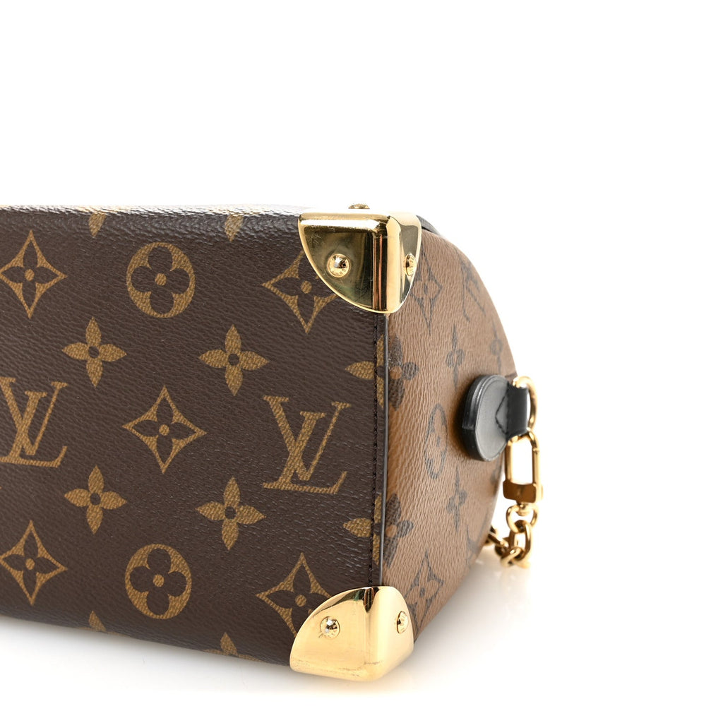 Reverse Monogram Speedy Trunk 20