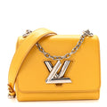 Epi Twist Shoulder Bag PM Jonquille