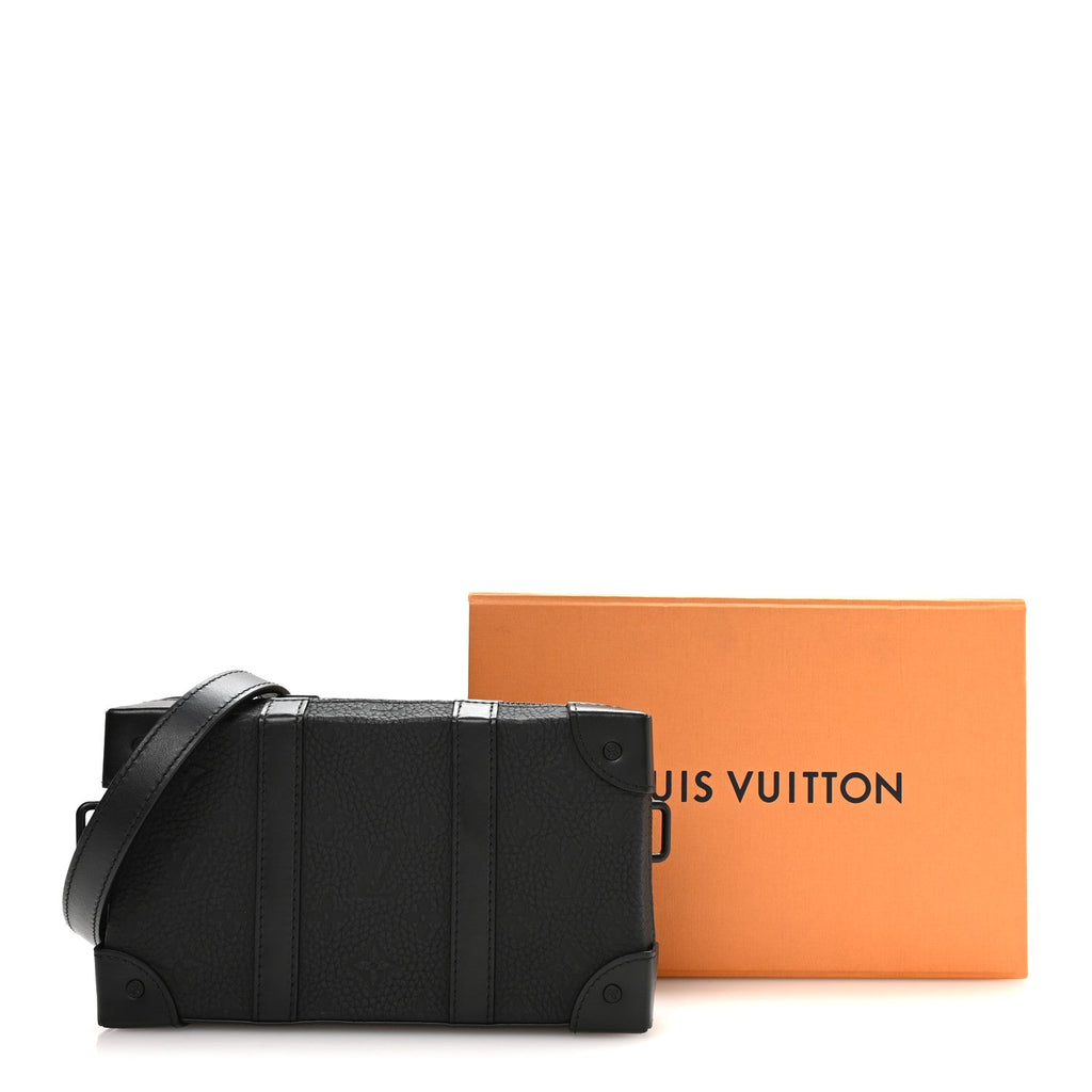 Taurillon Monogram Soft Trunk Wallet Black