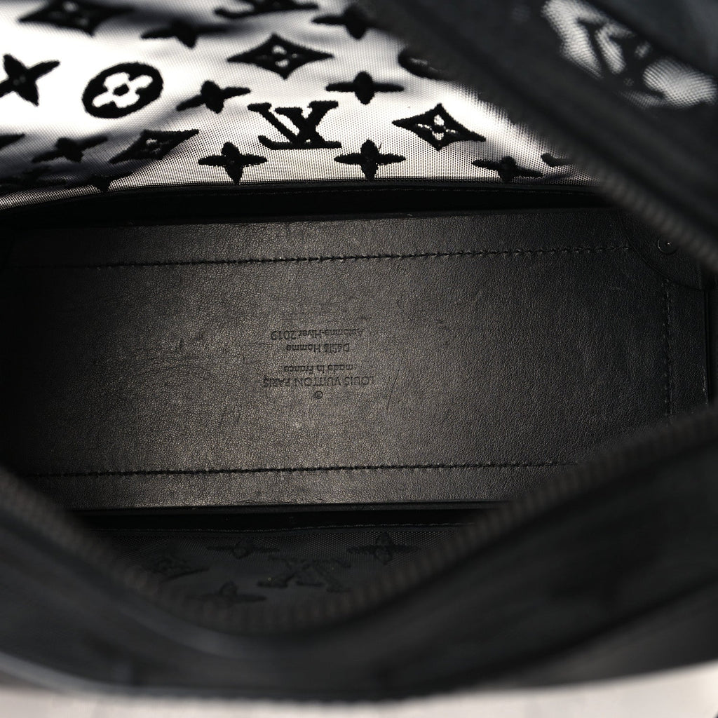Monogram See Through Soft Trunk Black