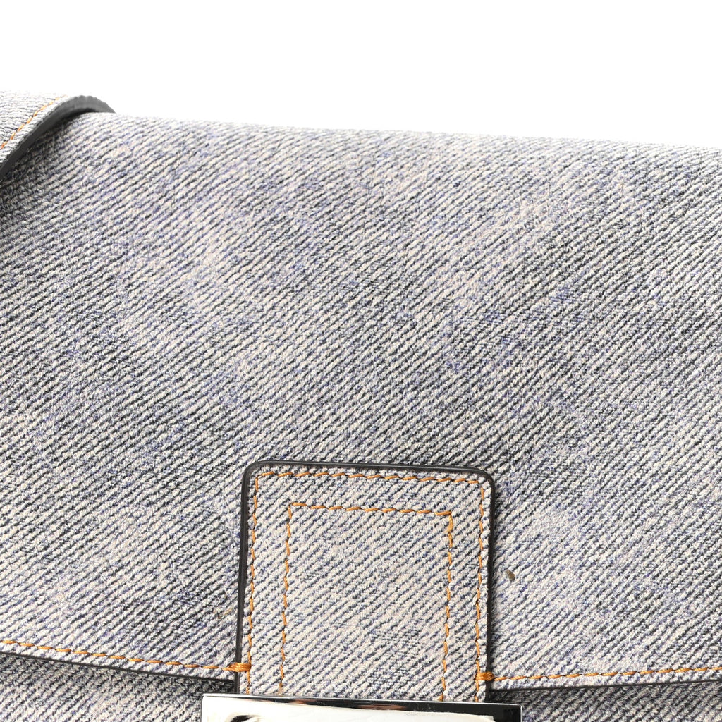 Cuoio Romano Denim Effect Baguette Grey