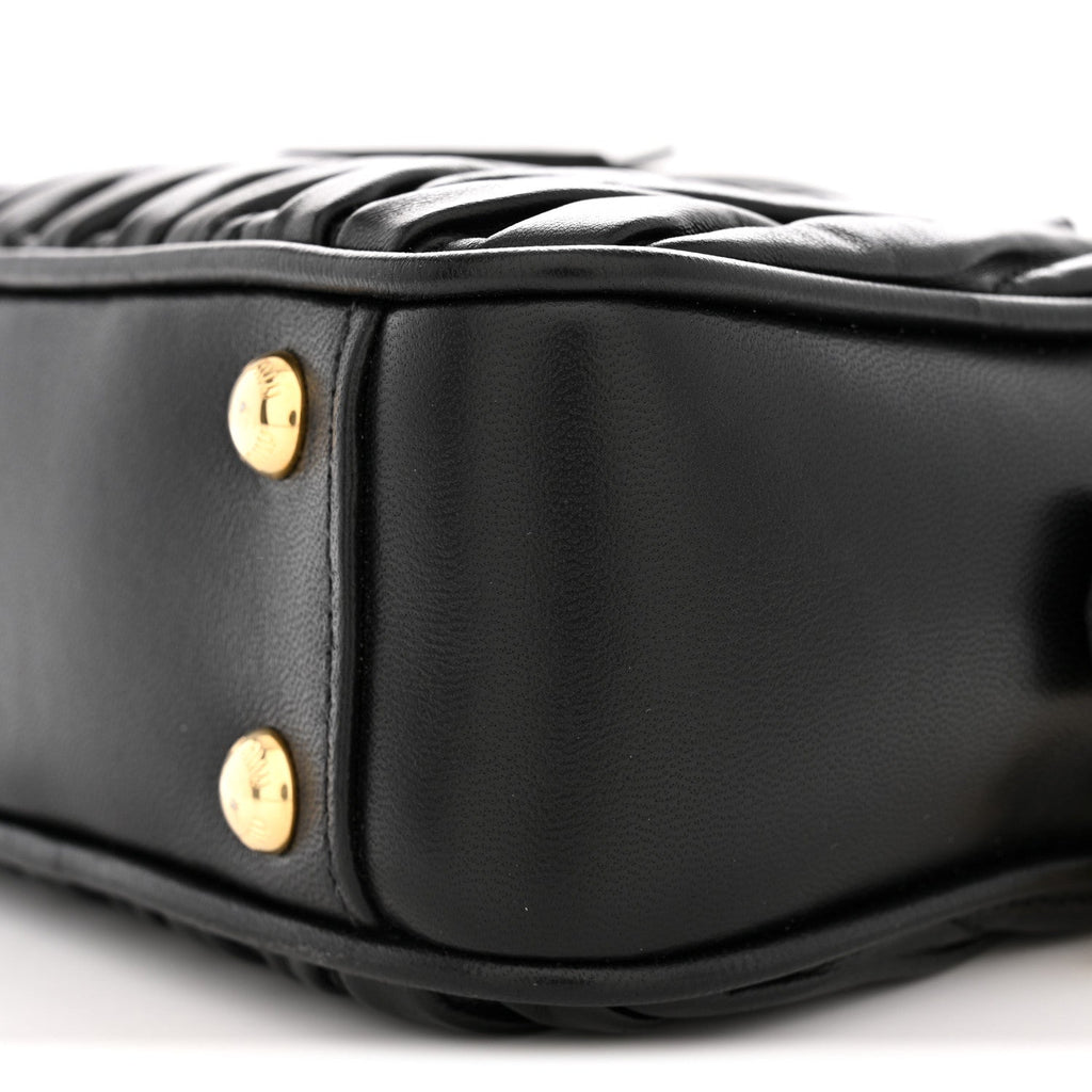 Nappa Matelasse Small Arcadie Black