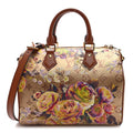 Metallic Monogram LV Garden Speedy Bandouliere 25 Gold
