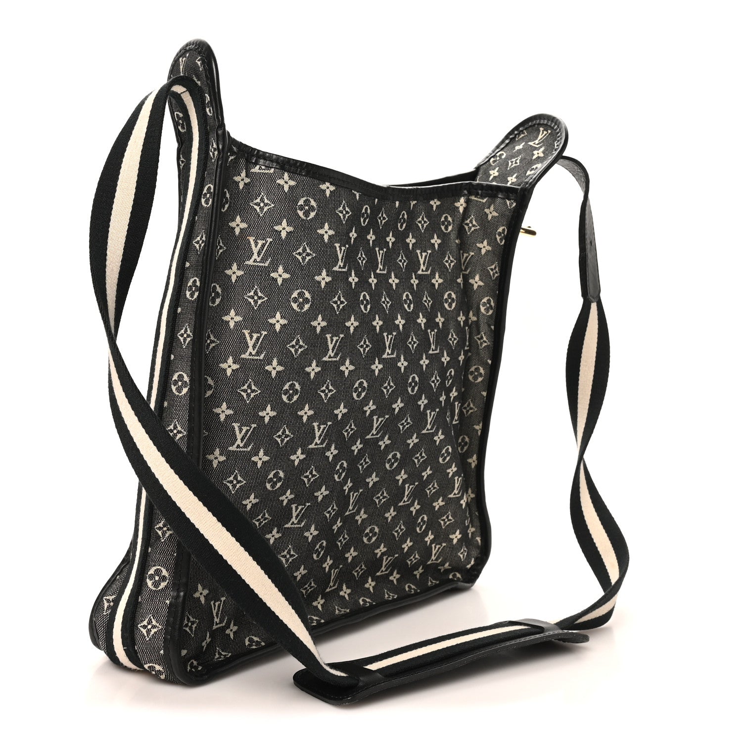 Mini Monogram Besace Mary Kate Black