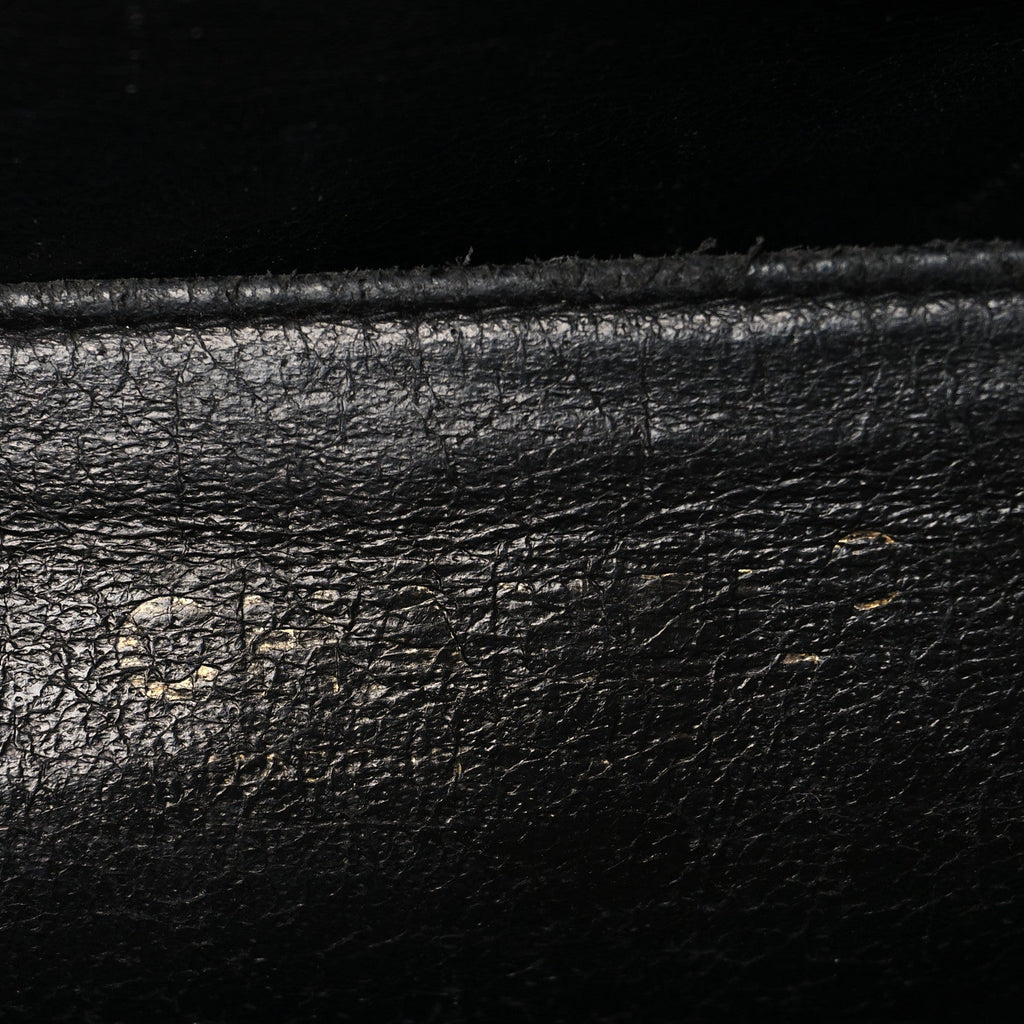 Caviar Jumbo Single Flap Black