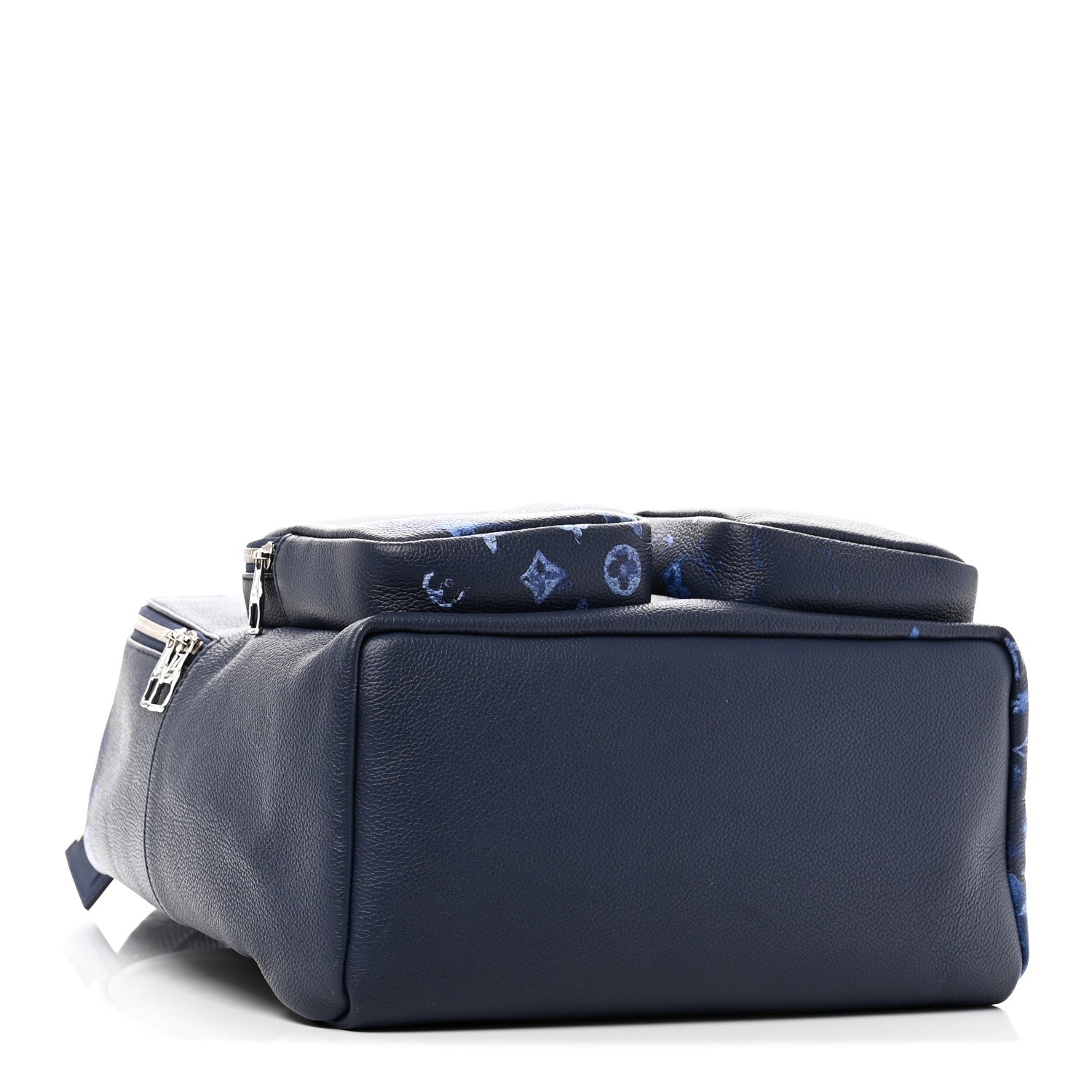 Monogram Ink Watercolor Multipockets Backpack
