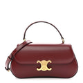 Shiny Calfskin Teen Lola Bag Light Burgundy