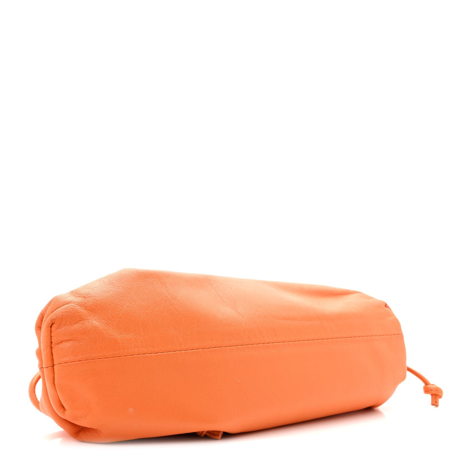 Butter Calfskin The Mini Pouch Light Orange