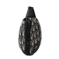Grained Calfskin Oblique Scarab Sling Bag Blue Black