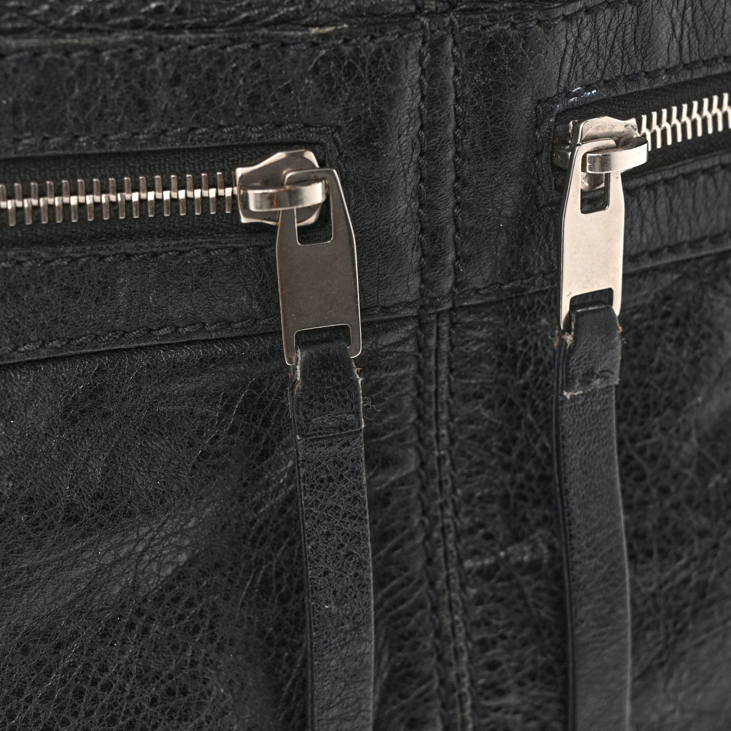 Agneau Classic Hardware Square Tote Black