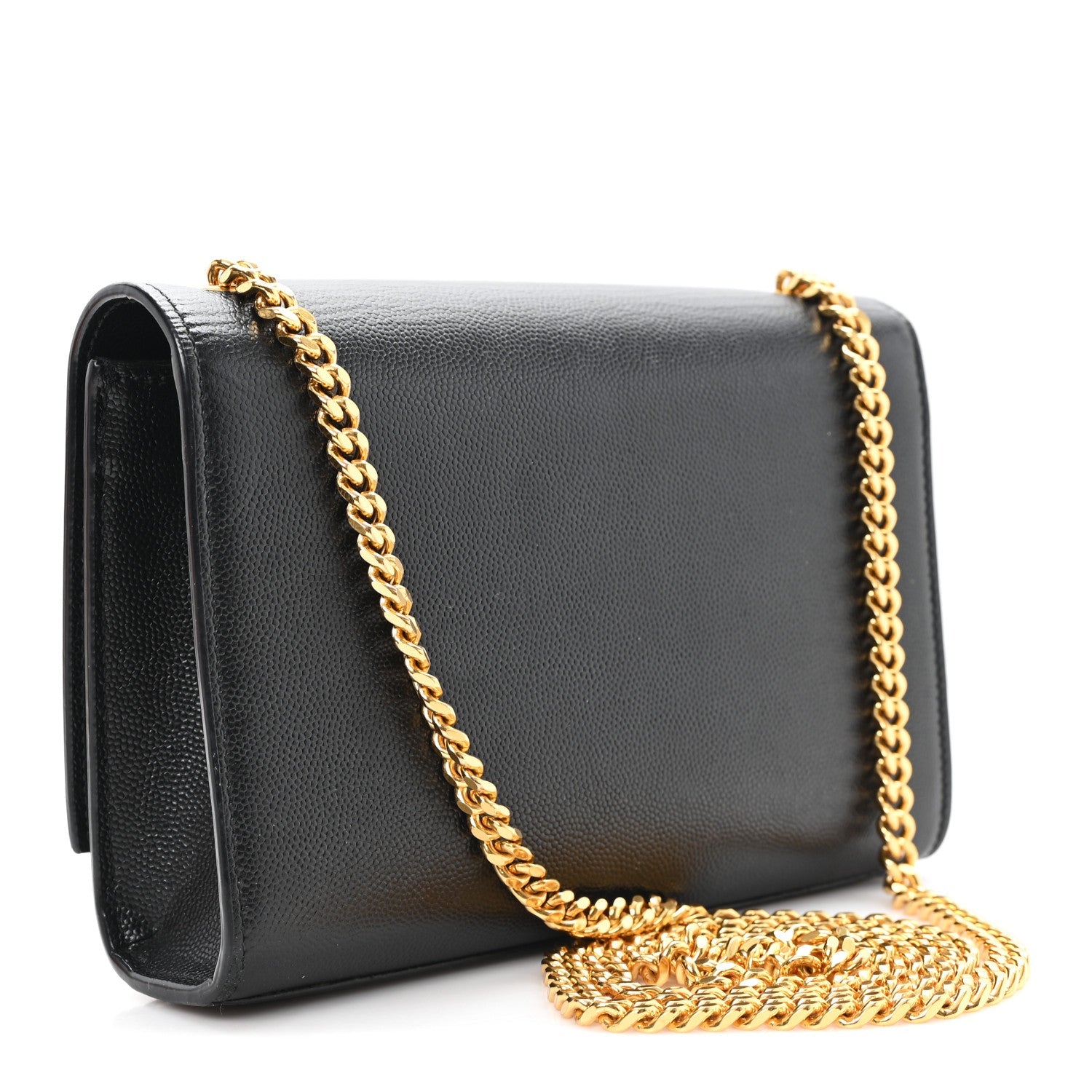 Grain De Poudre Small Monogram Kate Satchel Black
