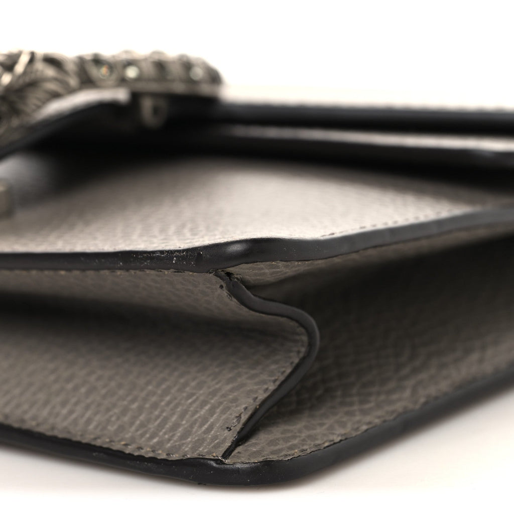 Calfskin Mini Dionysus Shoulder Bag Dusty Grey