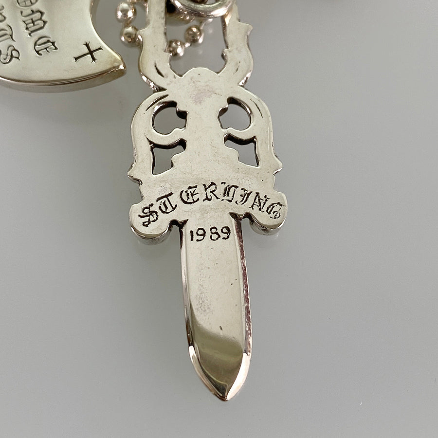 CHROME HEARTS Three Trinkets Pendant Necklace