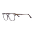 Marc Jacobs Eyeglasses Cat Eye Full Rim, Transparent Grey Frame and Clear Demo Lenses Lens MARC6290KB700