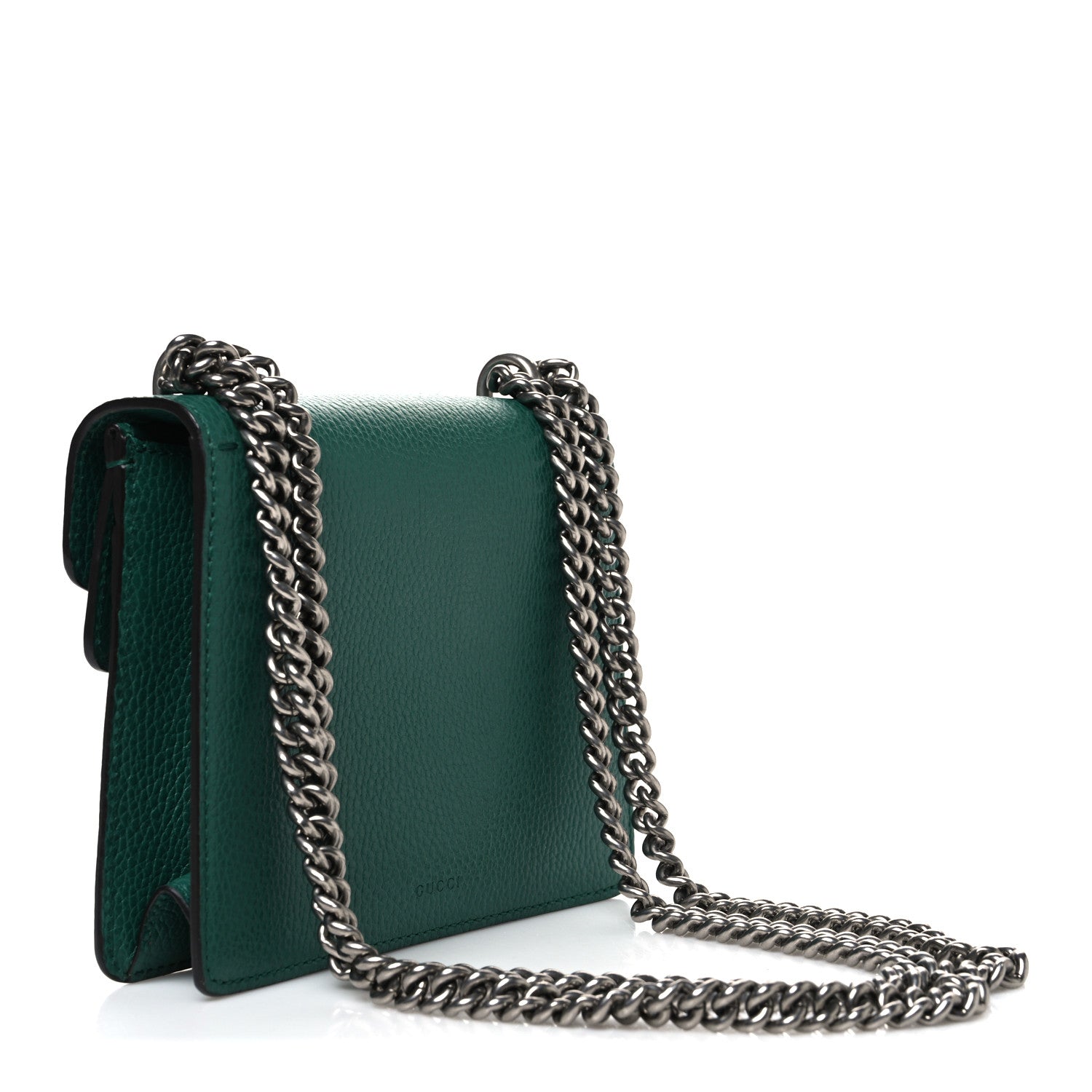 Calfskin Mini Dionysus Shoulder Bag Emerald