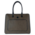Fendi PVC/Leather Business Tote Bag