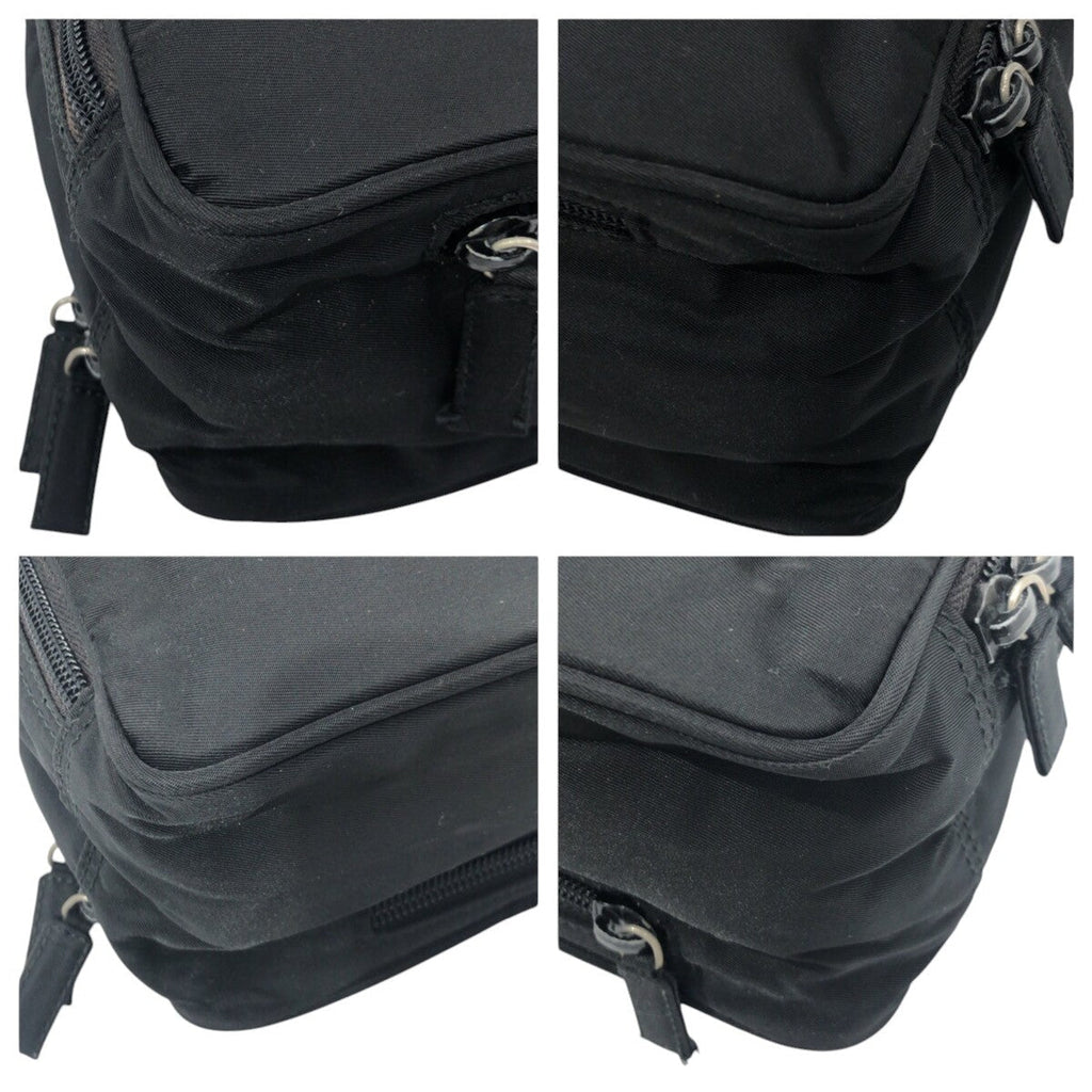 Prada Tessuto Triangle Logo Nylon Shoulder Bag