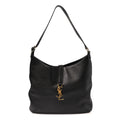 Calfskin Monogram Hobo Black