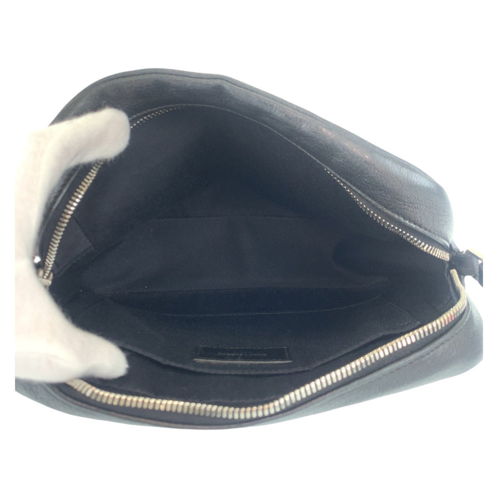 Saint Laurent Paris YSL Leather Shoulder Bag
