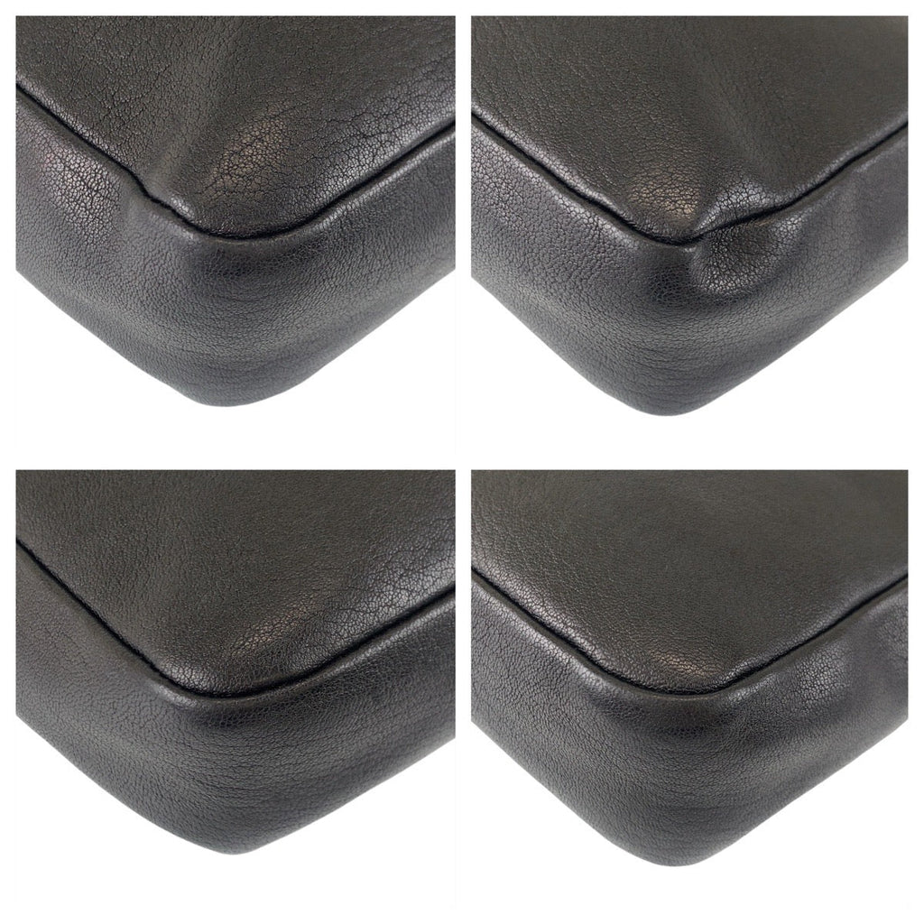 Saint Laurent Paris YSL Leather Shoulder Bag