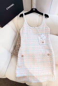 Chanel 22SS white & Multicolor dress