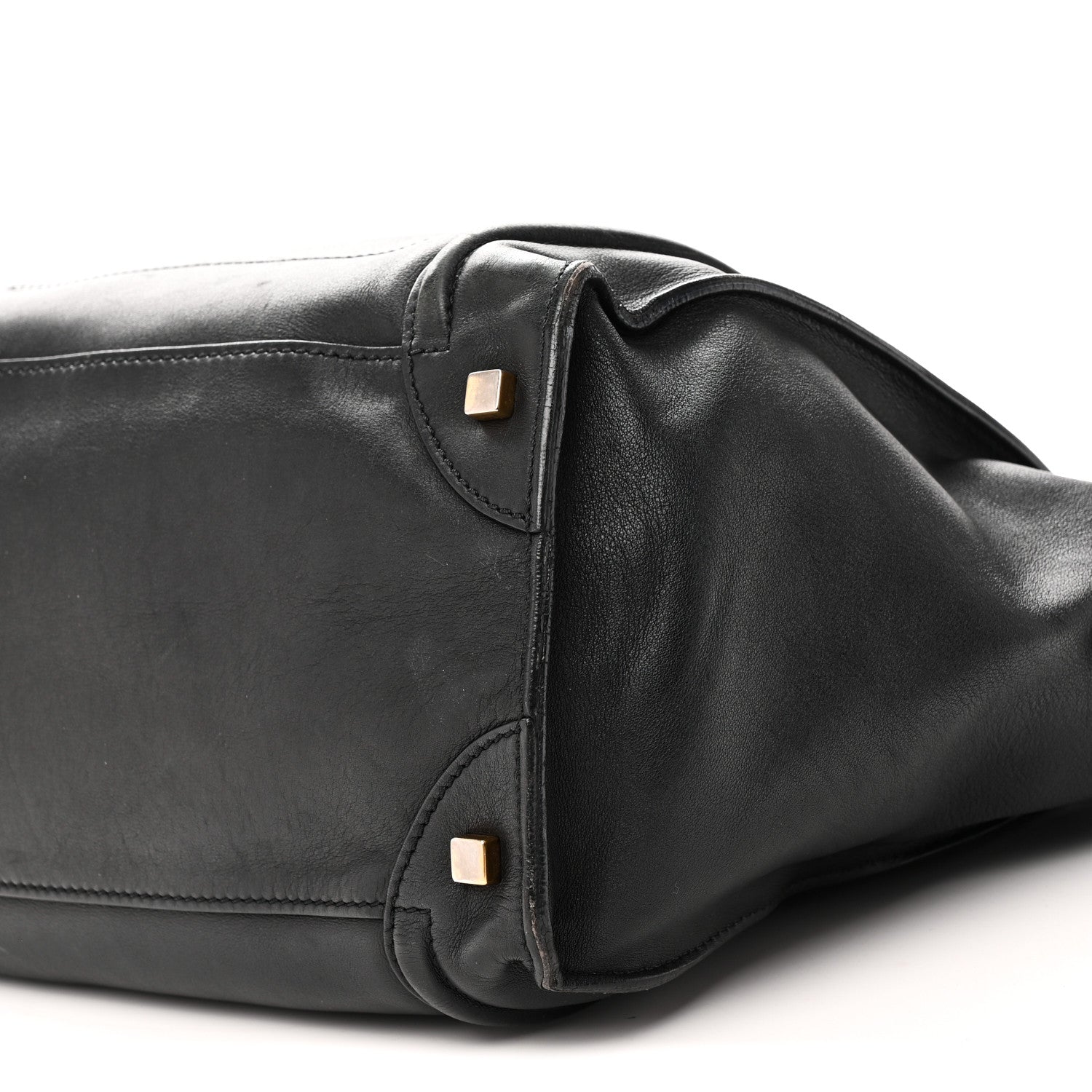 Smooth Calfskin Mini Luggage Black