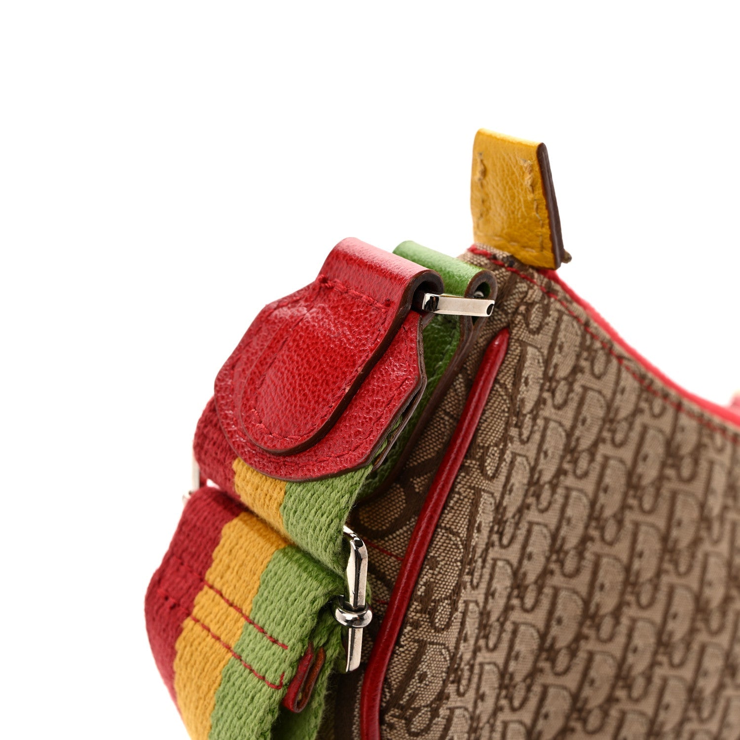 Monogram Rasta Saddle Pochette Beige