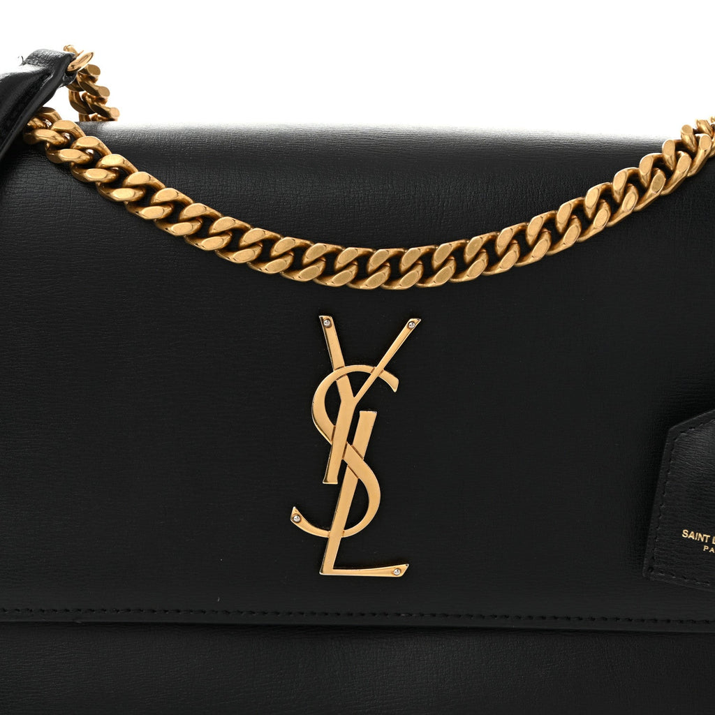 Calfskin Large Monogram Sunset Black