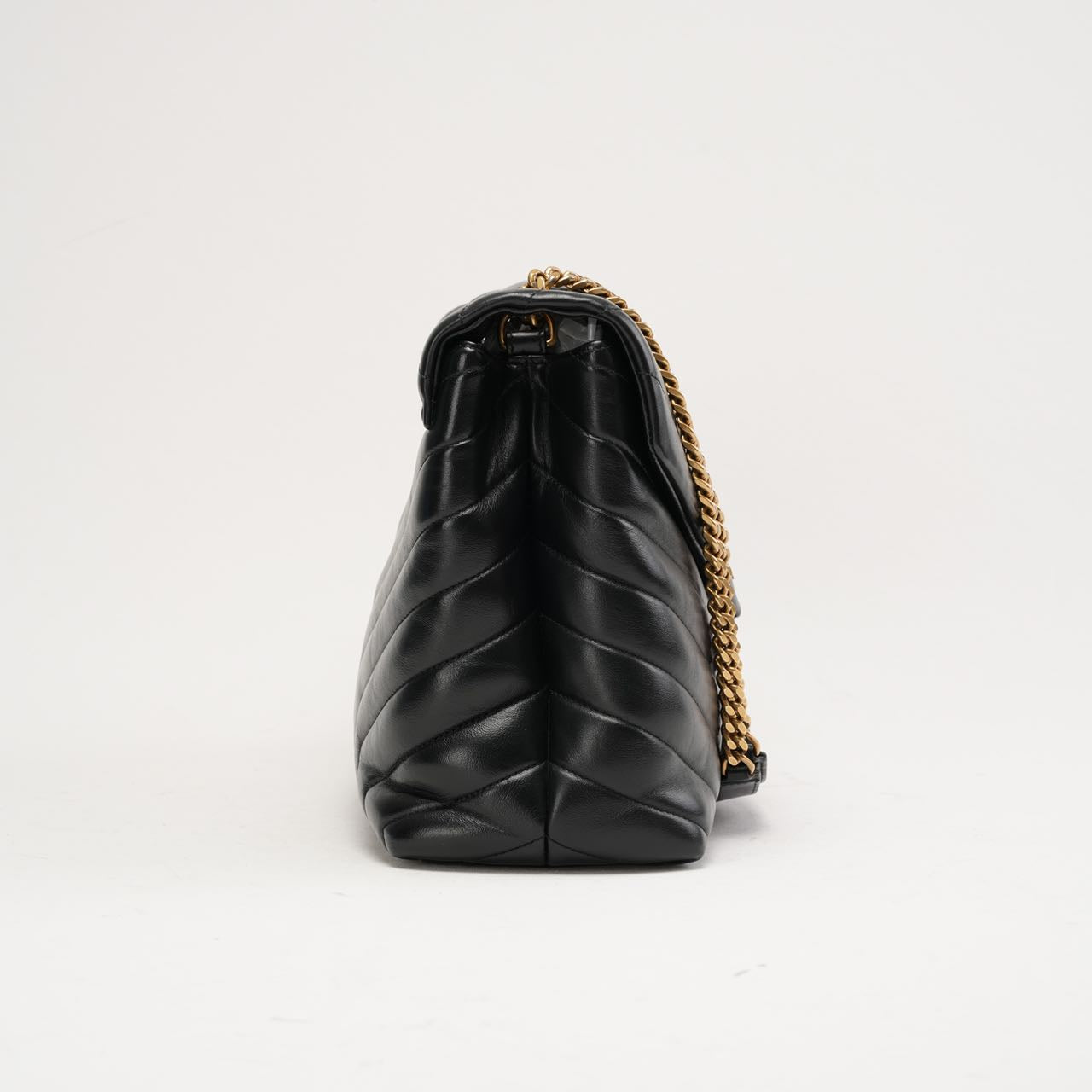 Saint Laurent Loulou Medium Leather Black 2020