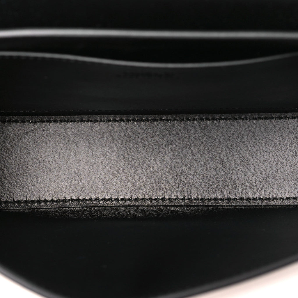 Calfskin Medium Greca Goddess Shoulder Bag Black