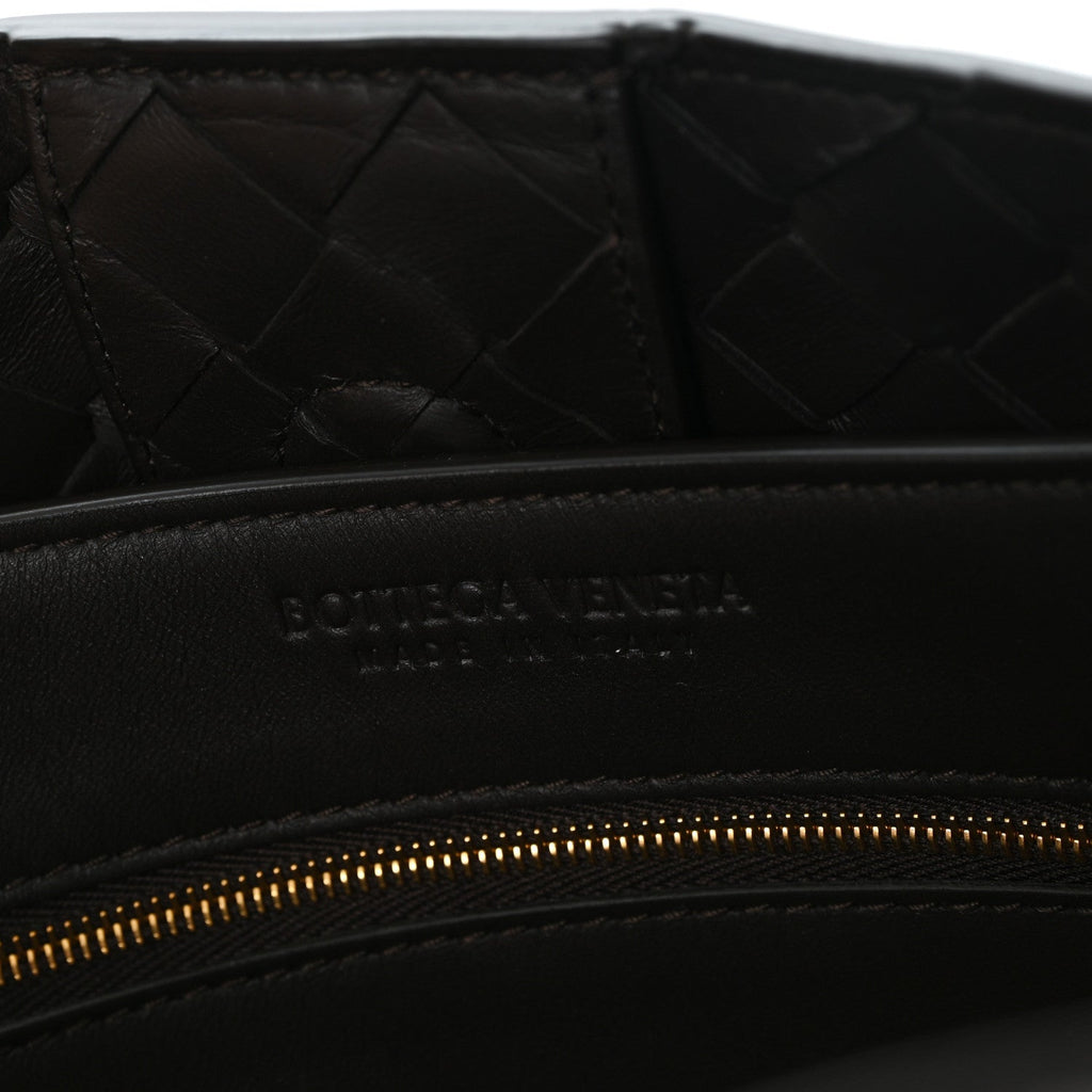 Nappa Intrecciato Medium Andiamo Shoulder Bag Fondant