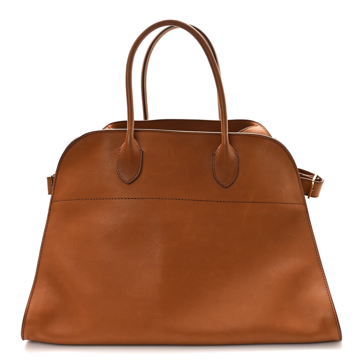 Polished Saddle Calfskin Soft Margaux 15 Cuir