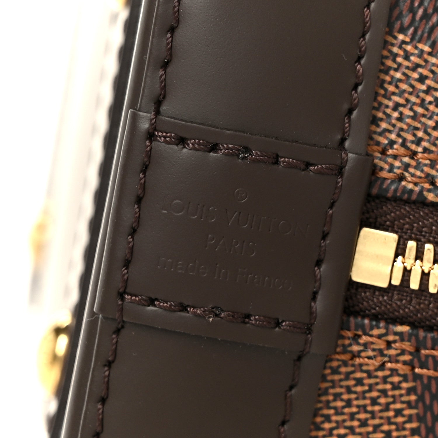 Damier Ebene Alma BB