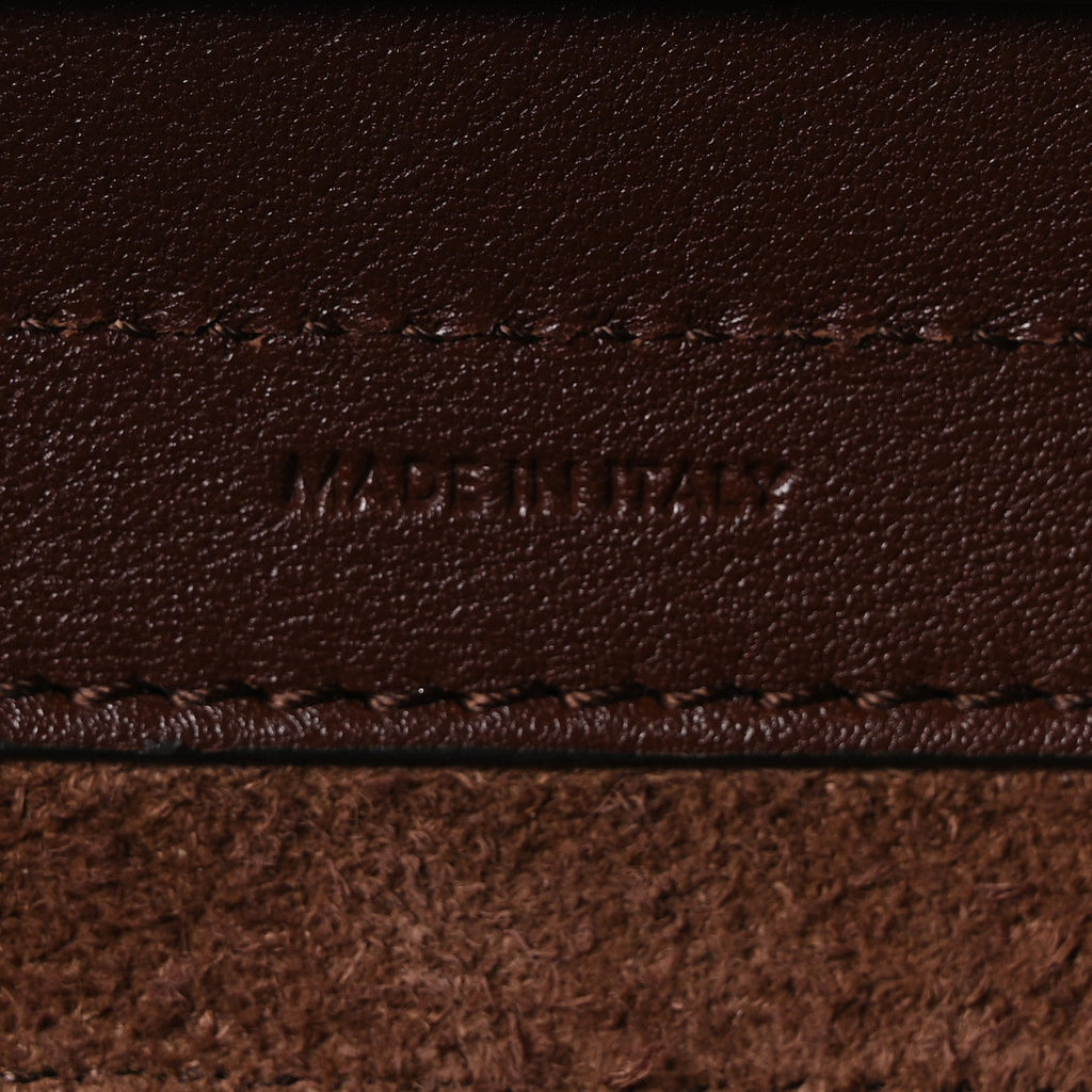 Supple Shiny Lambskin Large New Luggage Brick