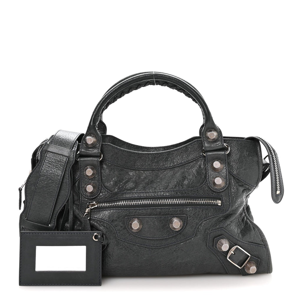 Agneau Giant 21 Silver Hardware City Anthracite