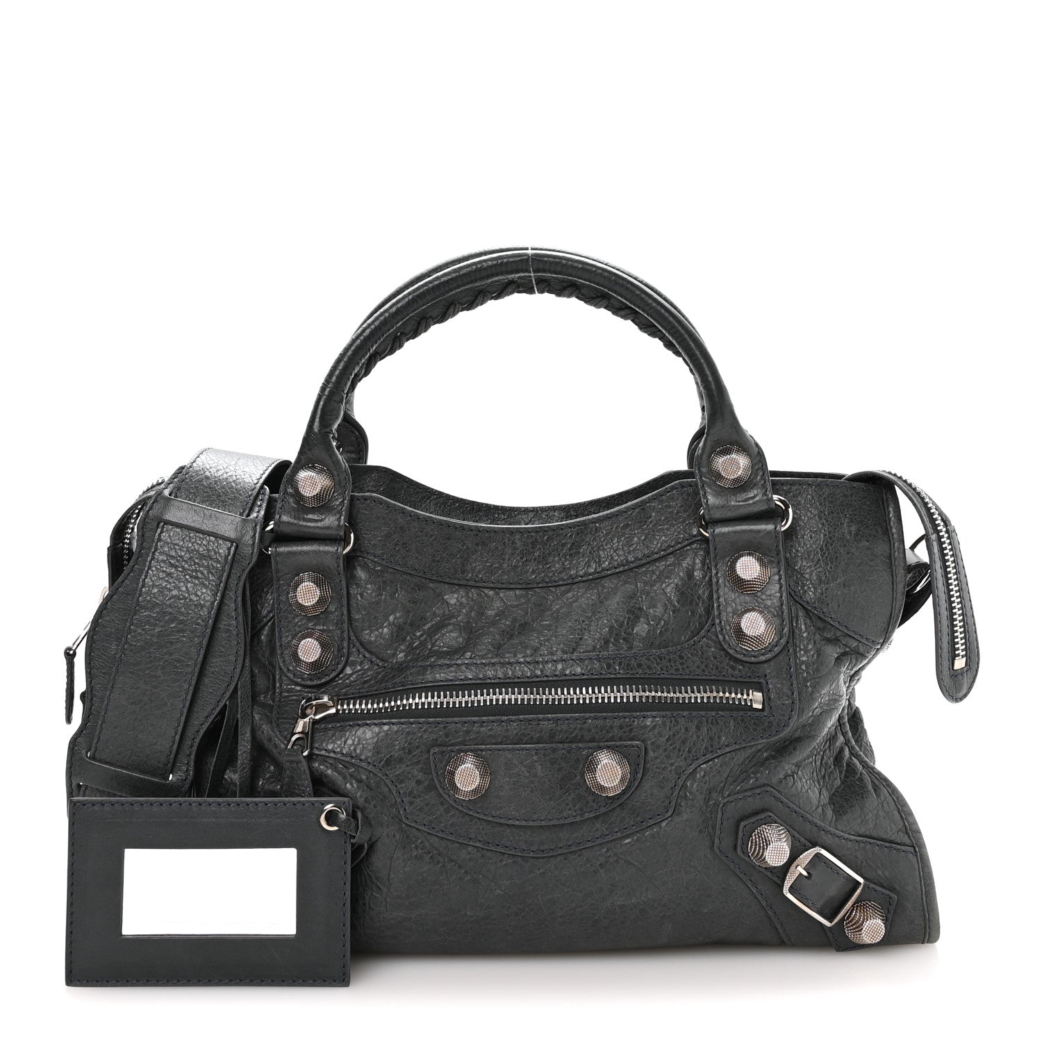 Agneau Giant 21 Silver Hardware City Anthracite