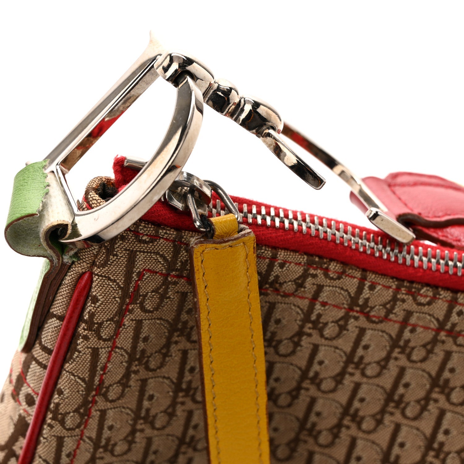 Monogram Rasta Saddle Pochette Beige