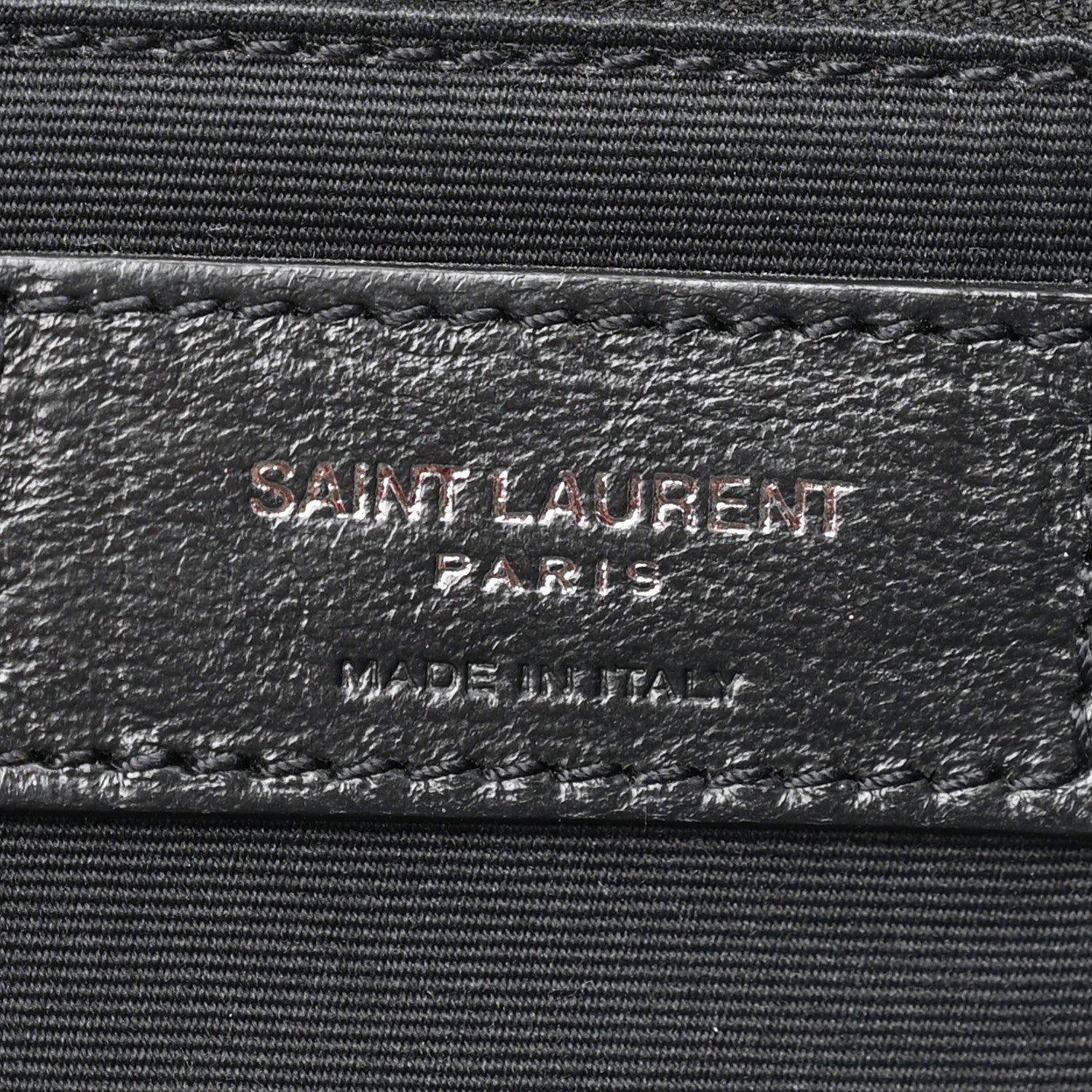 Crinkled Calfskin Matelasse Monogram Large Niki Chain Satchel Black