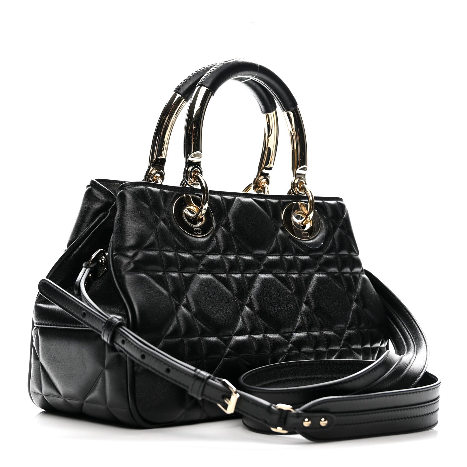 Lambskin Cannage The Lady 95.22 Black