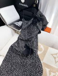 Chanel 21S Black & White Dress