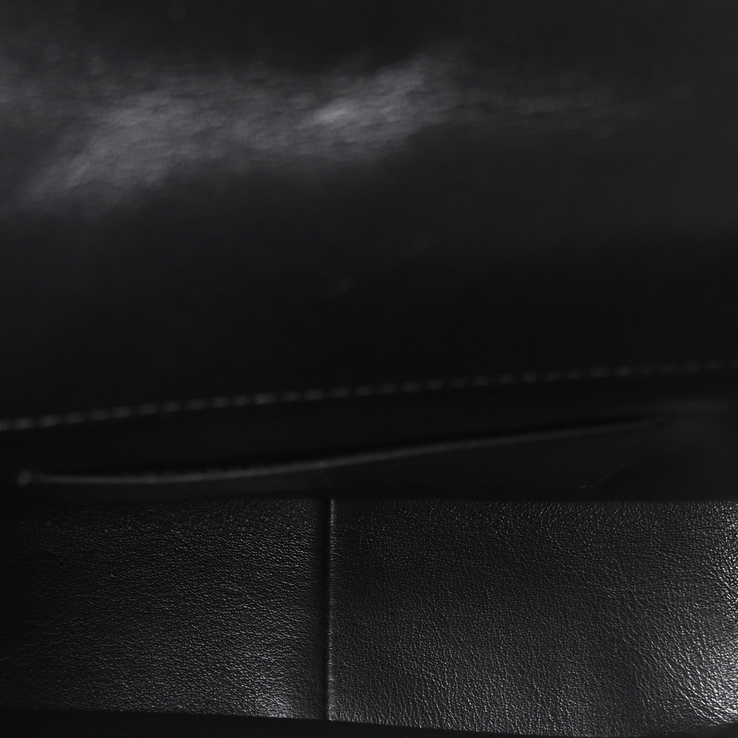 Lambskin Enamel Strass Quilted Mini Paris Monaco Flap Black