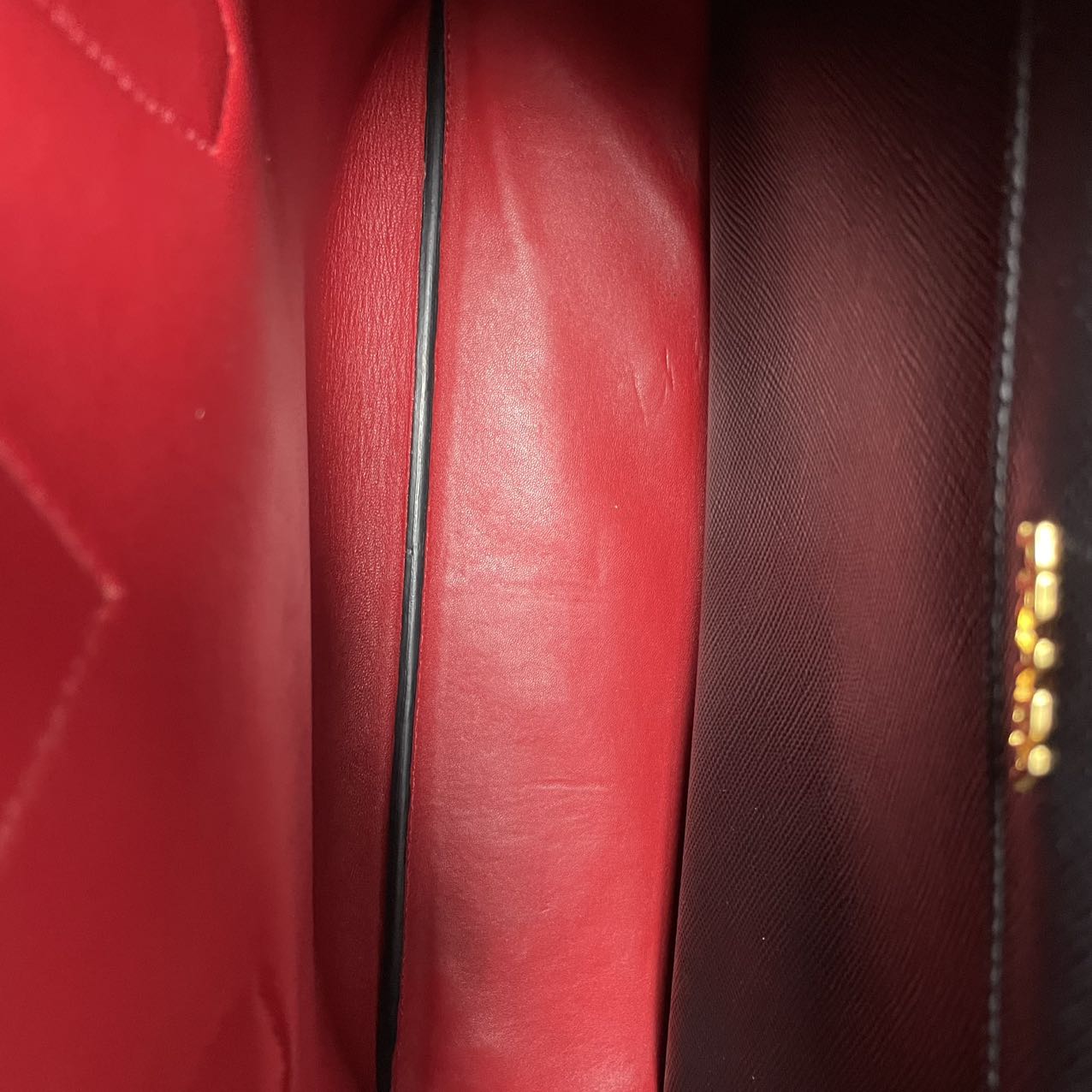 Prada Double Saffiano Medium Double Bag Black