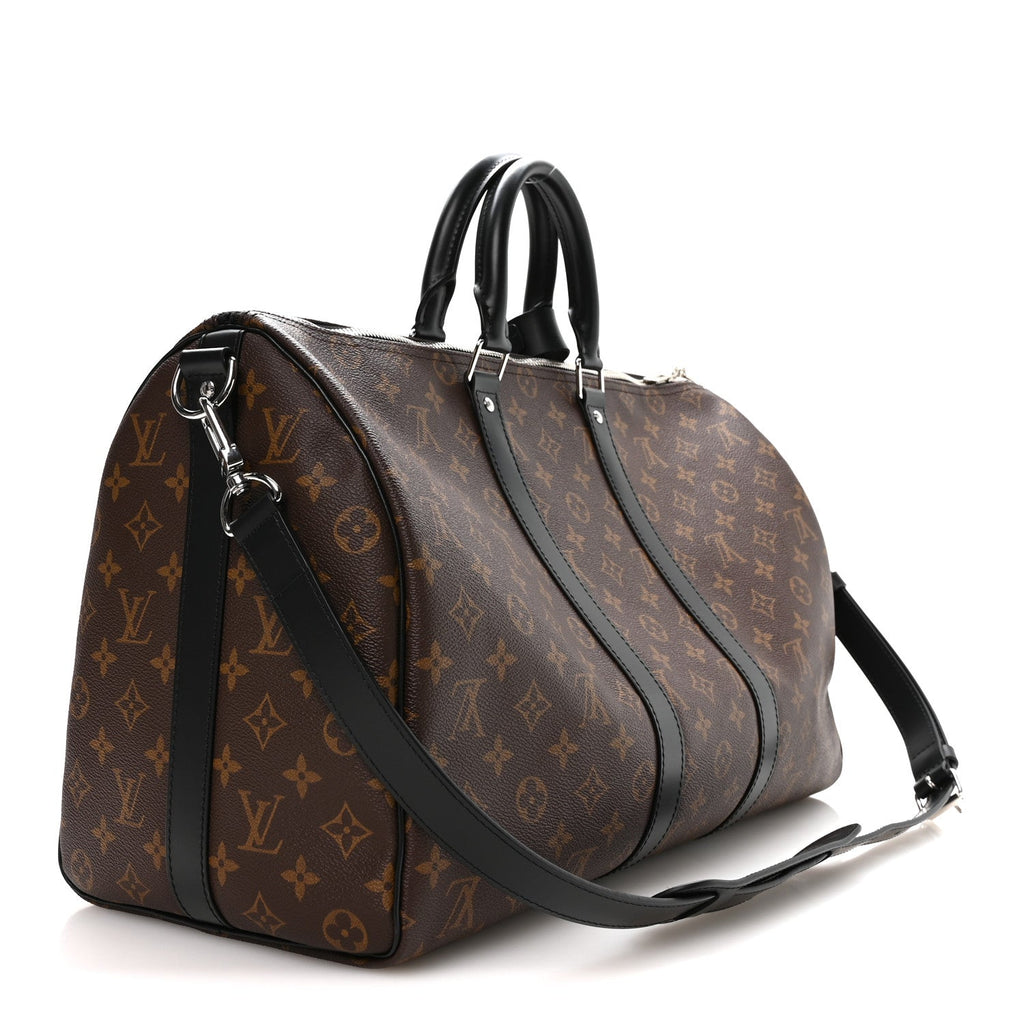 Monogram Macassar Keepall Bandouliere 45