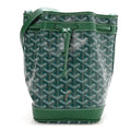 Goyardine Petit Flot Bucket Bag PM Green