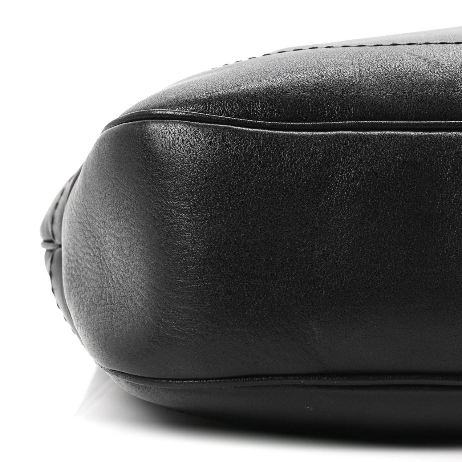 Calfskin Medium New Jackie Shoulder Bag Black