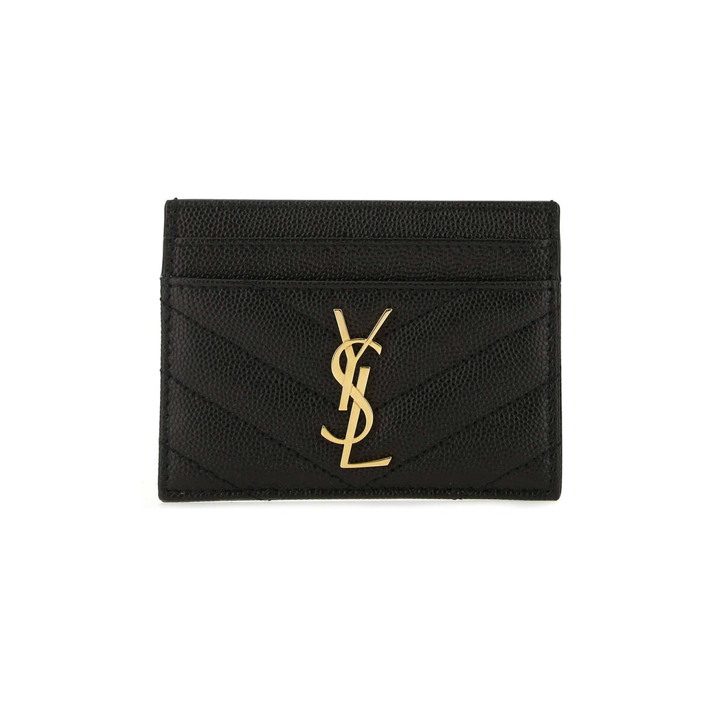 CASSANDRE MATELASSÉ card case in grain de poudre leather